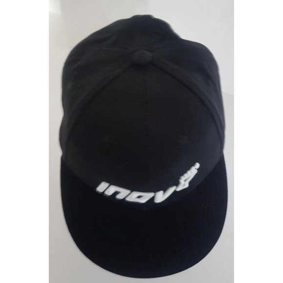 INOV8 All Terrain Black Cap Hat Large Adult Unisex Adjustable 100% Cotton - Picture 6 of 12